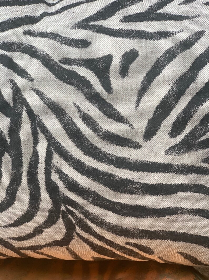 Zebra Print Cushion Animal Print Cushion Cushion Covers UK Etsy