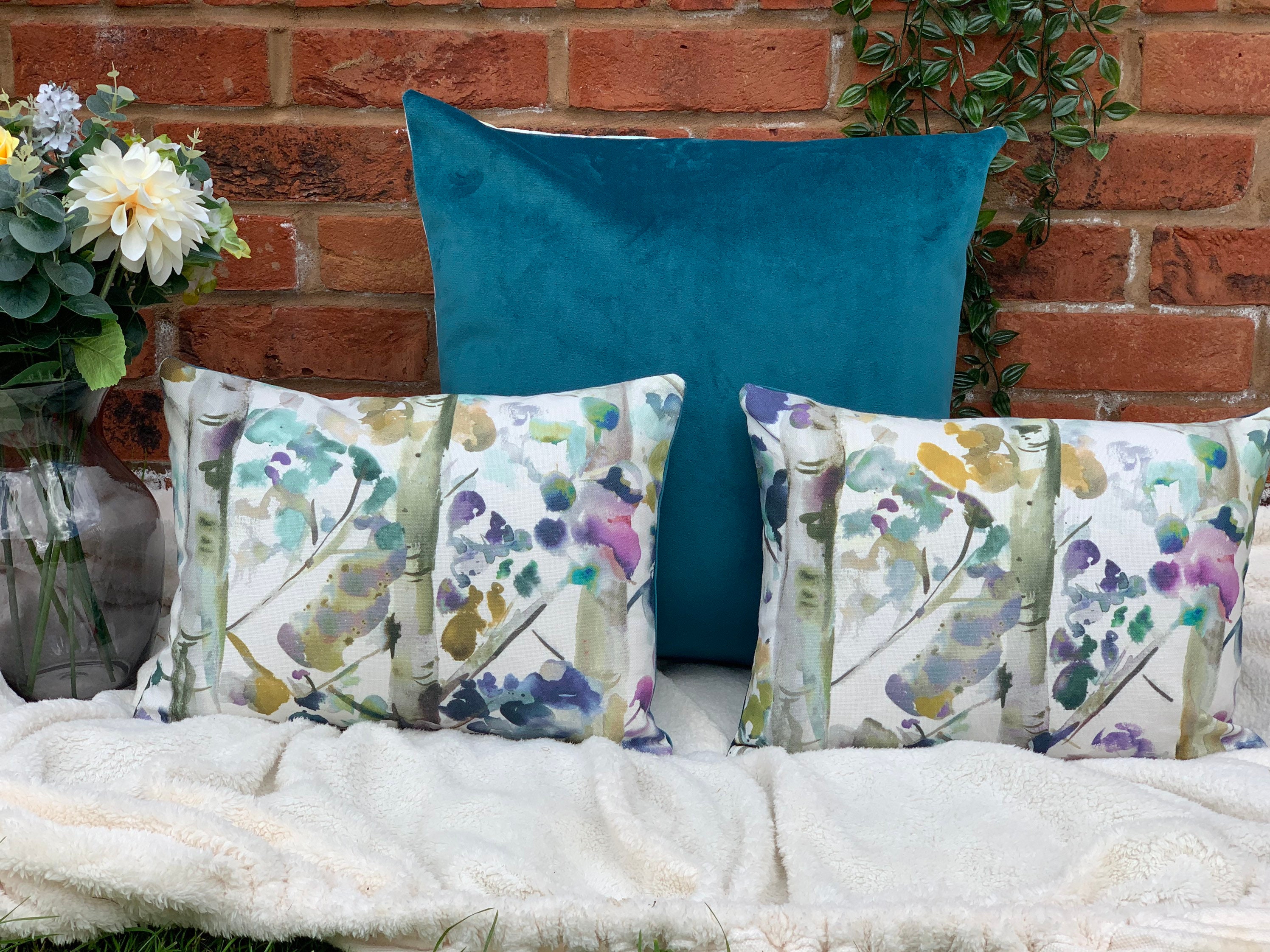Voyage velvet cushions cheap