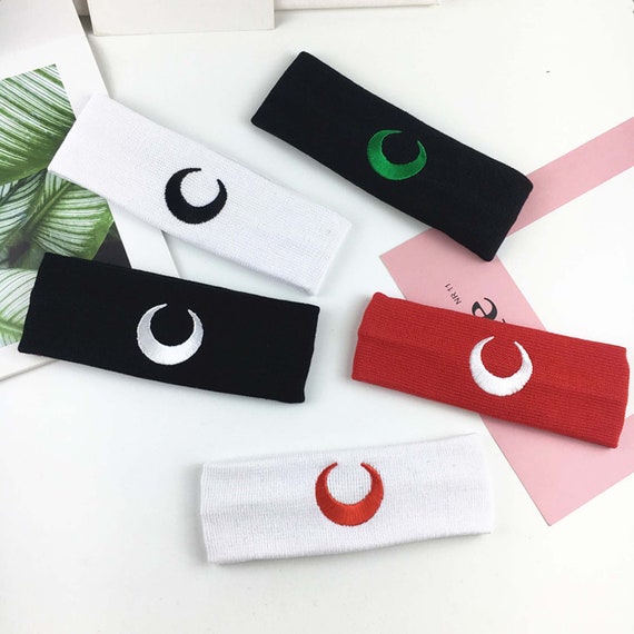 Personalized Moon Headband Solid Color Headband Handwoven Etsy