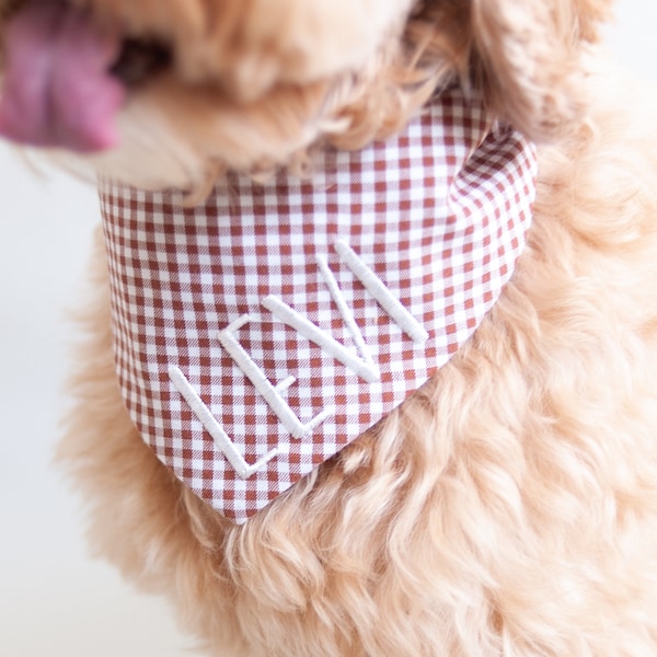 Personalized Bandana With Snap Etsy