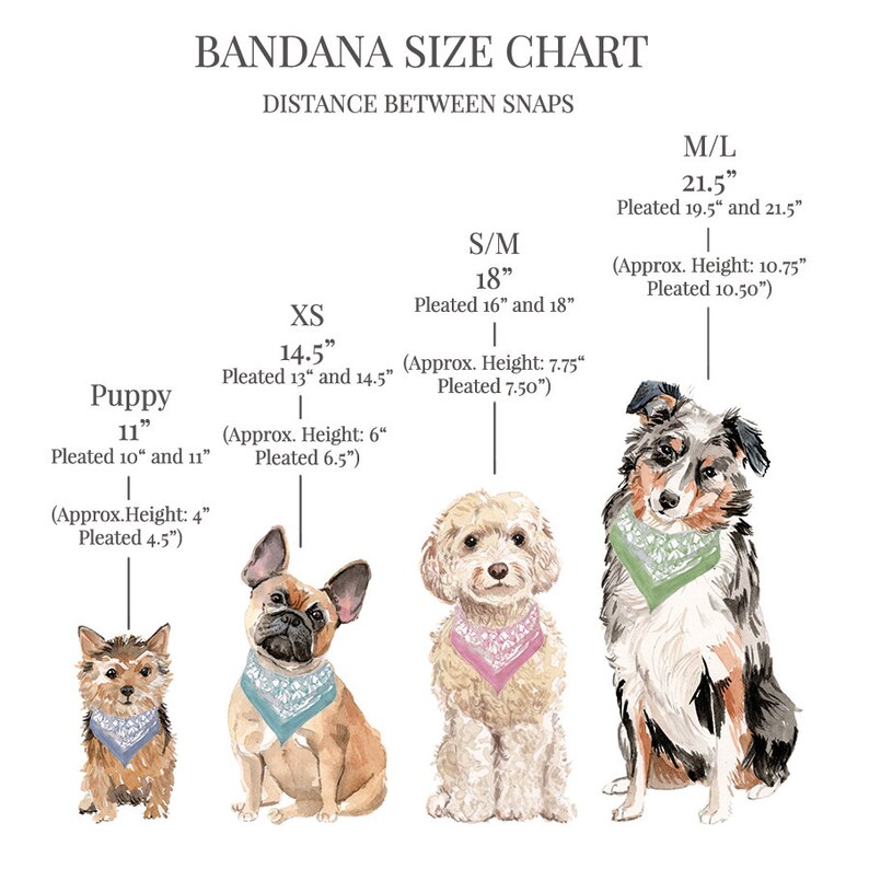 DOG Bandana with snaps /Pink Stripe Pet Bandana / Dog Necktie Etsy