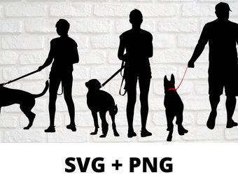 Download Dog Man Svg Etsy PSD Mockup Templates