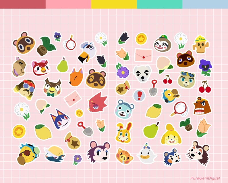 2-printable-sticker-sheets-animal-crossing-decorative-etsy