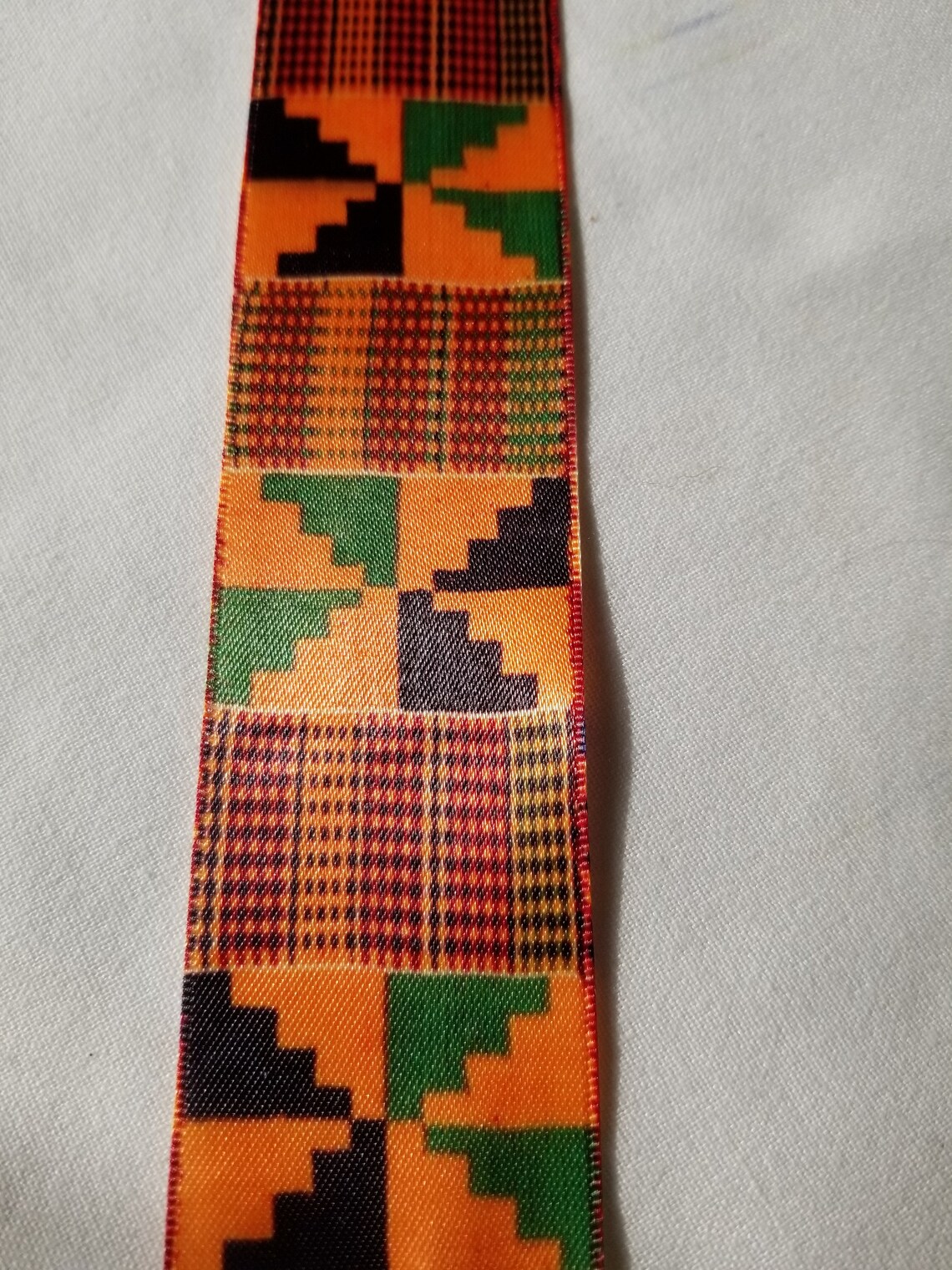 Custom African Print SATIN Ribbon Full Color Sublimation Etsy