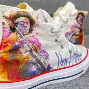 Jimi Hendrix Shoes Etsy UK