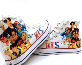 Bts Shoes | Etsy
