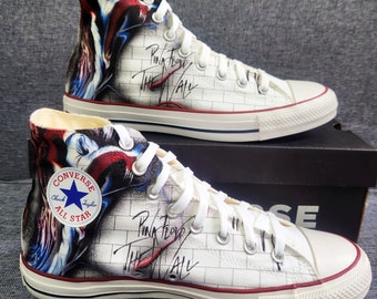 Pink floyd outlet converse sneakers