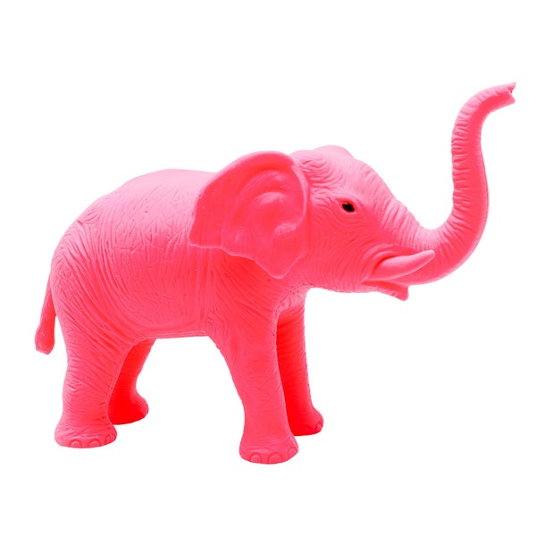 Naturkautschuk Spieltier Rosa Elefant