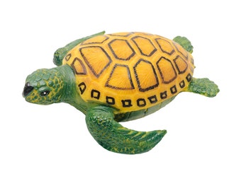 Natural rubber toy turtle