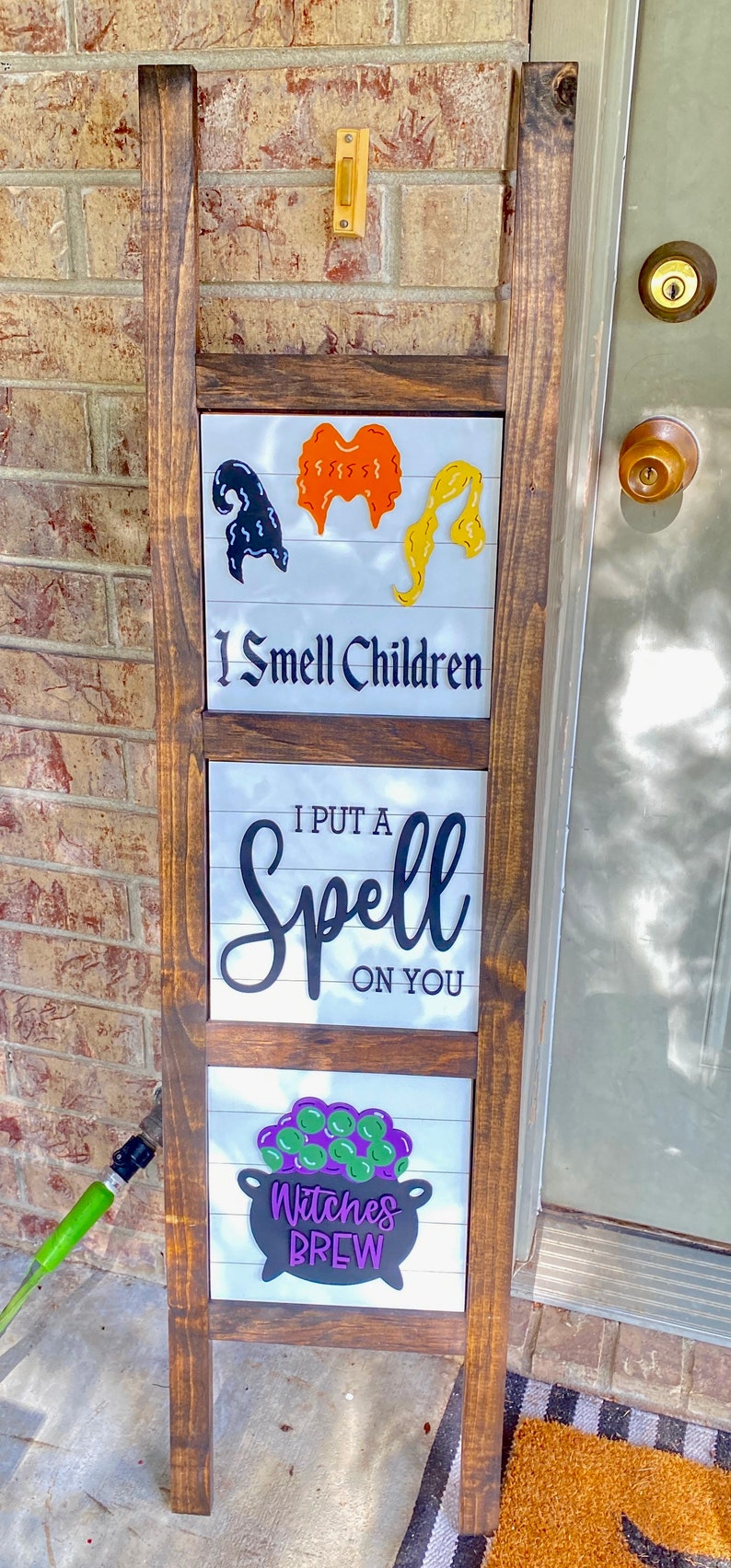 Hocus Pocus Halloween Porch Leaner Inserts: I Smell Children Decor - Etsy