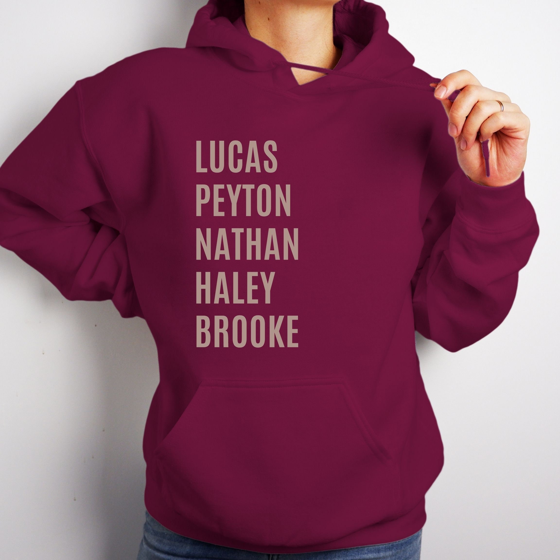 One Tree Hill Hoodie OTH Sweatshirt TV Show Names Sweater Etsy