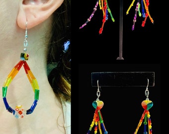 Rainbow Pride Earrings