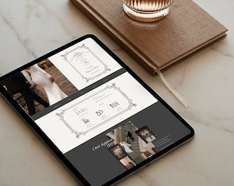 Site WIX de casamento Design vintage, casamento personalizado Visite nosso site. Modelo Wix de site de casamento Convite digital de casamento, RSVP digital
