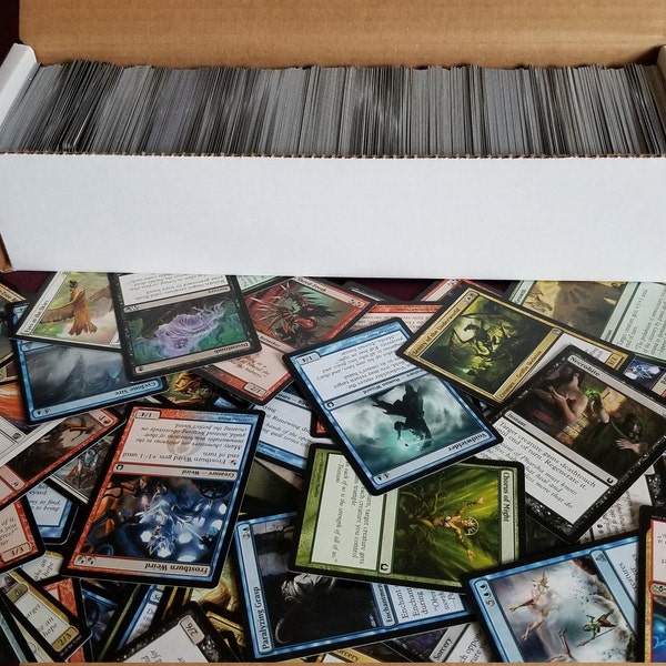 Magic the Gathering (MTG) Bulk Cards - Up to 1000 (or more) - Low Duplication, Big Variety! You Choose How Many