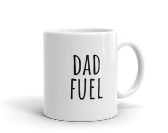 Tasse à carburant papa | Tasses à café pleines d’esprit | Cadeau de la fête des pères | Cadeaux pour papa | Des cadeaux pour lui | Nouveau papa | Rae Dunn | Papa plaisante | Garçon papa | Papa fille