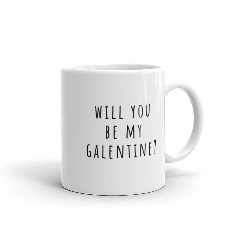 Will You Be My Galentine mug galentines day valentines parks and rec leslie knope image 1