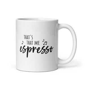 That’s That Me Espresso Mug | Espresso by Sabrina Carpenter | Pop Music | Nonsense | Rae Dunn | Pop Culture | Tiktok
