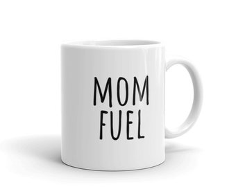 Tasse de carburant de maman | Tasses à café pleines d'esprit | Cadeau fête des mères | Cadeaux pour elle | Cadeaux pour maman | Nouvelle maman | Rae Dunn | garçon maman | fille maman | Momager