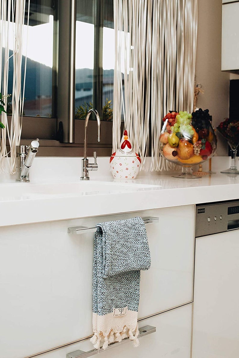 Turkish Hand Towels Set of 2 100 Cotton 16x40 Inch Etsy