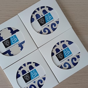 Corporate gifts, Portuguese Tiles, tile coasters, handpainted, the perfect cultural gift for you corporate event in Lisbon