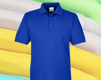 Blank Polo Shirts with different Color Options - Performance Sport Shirt - Cotton Polo shirt - Sports Fabric - Moisture-Wicking Golf Polos