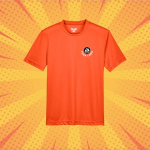 Camiseta esportiva personalizada de poliéster para jovens, camiseta personalizada, camisa esportiva personalizada, camisa personalizada, camiseta com impressão personalizada, camisas de times esportivos