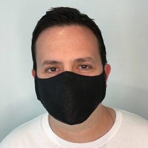 Face Mask For Men, Black Face Mask For Man, Washable Face Mask, Reusable Face Mask, Cloth Face Mask, Polypropylene Face Mask