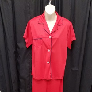 Men's nylon tricot short pajamas top