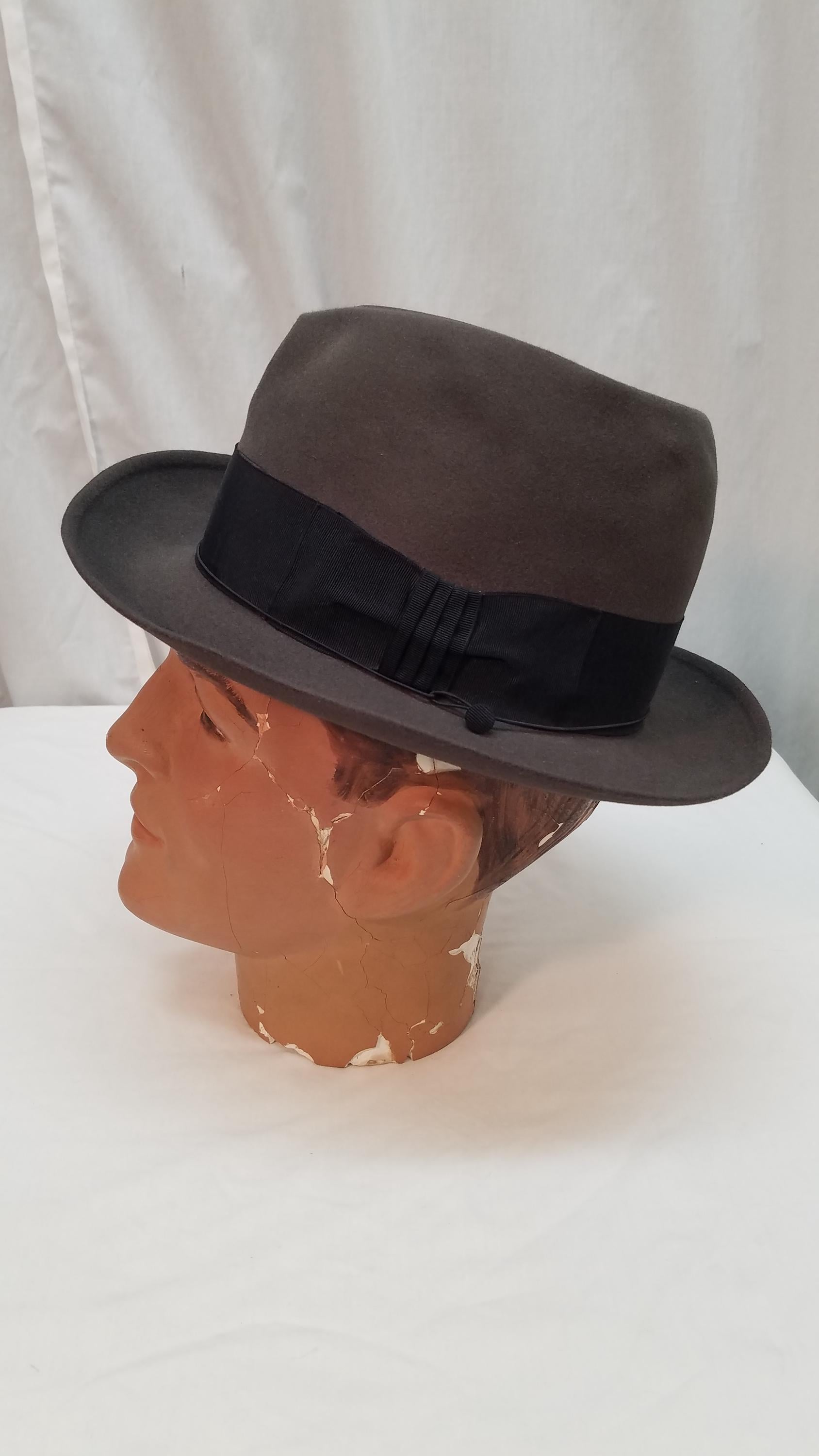 帽子 40s VINTAGE Borsalino 7 1/2 60cm 1940s Borsalino Hat - Etsy