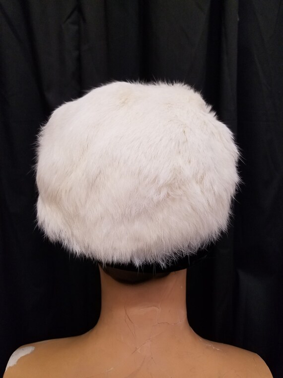 Vintage 1960s Lucia New York Original White Fur B… - image 3