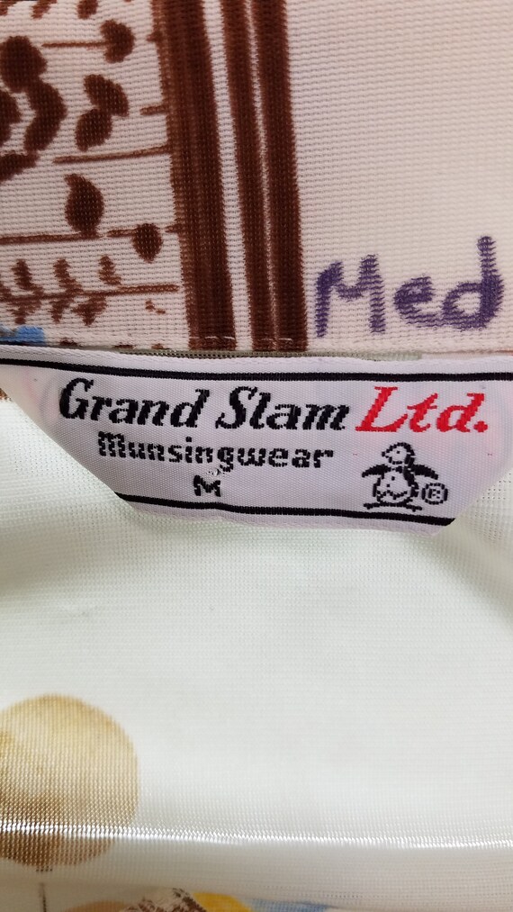 Vintage 1980's Ivory Grand Slam Ltd Munsingwear w… - image 6