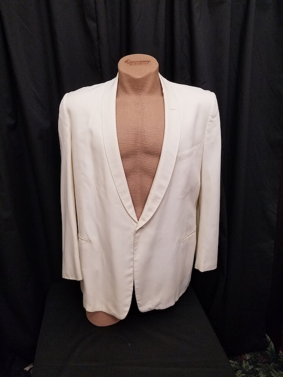 Vintage 1960's Men's After Six by Rudofker Cream P