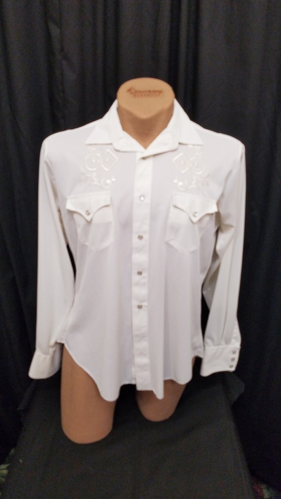 Stetson 長袖シャツ 16-1/2 ブラウン・ベージュ UV&COOL