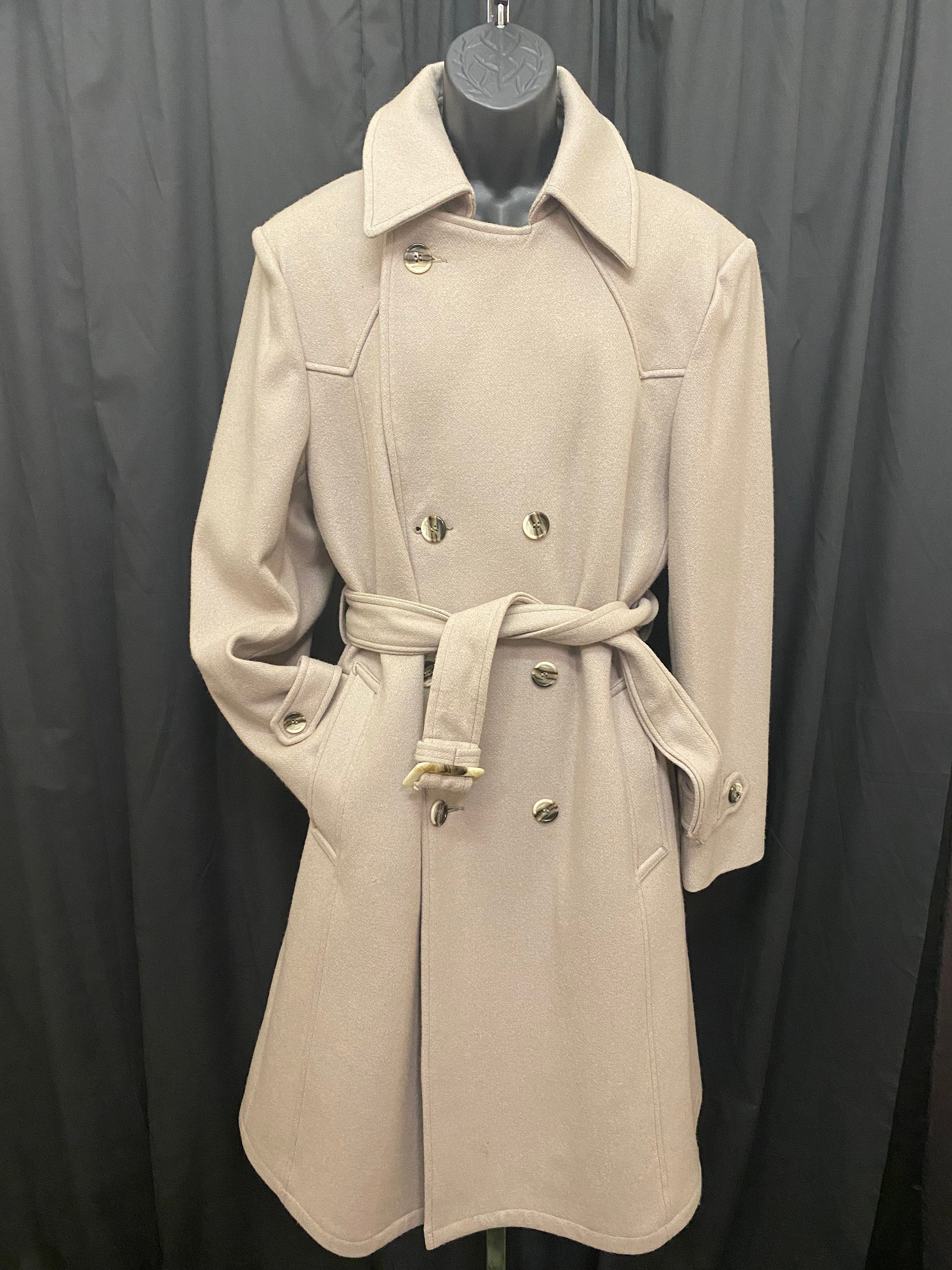 Oatmeal Wool Coat - Etsy