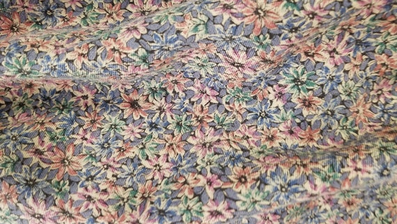 RARE Vintage Child's Yves Saint Laurent Floral Su… - image 9