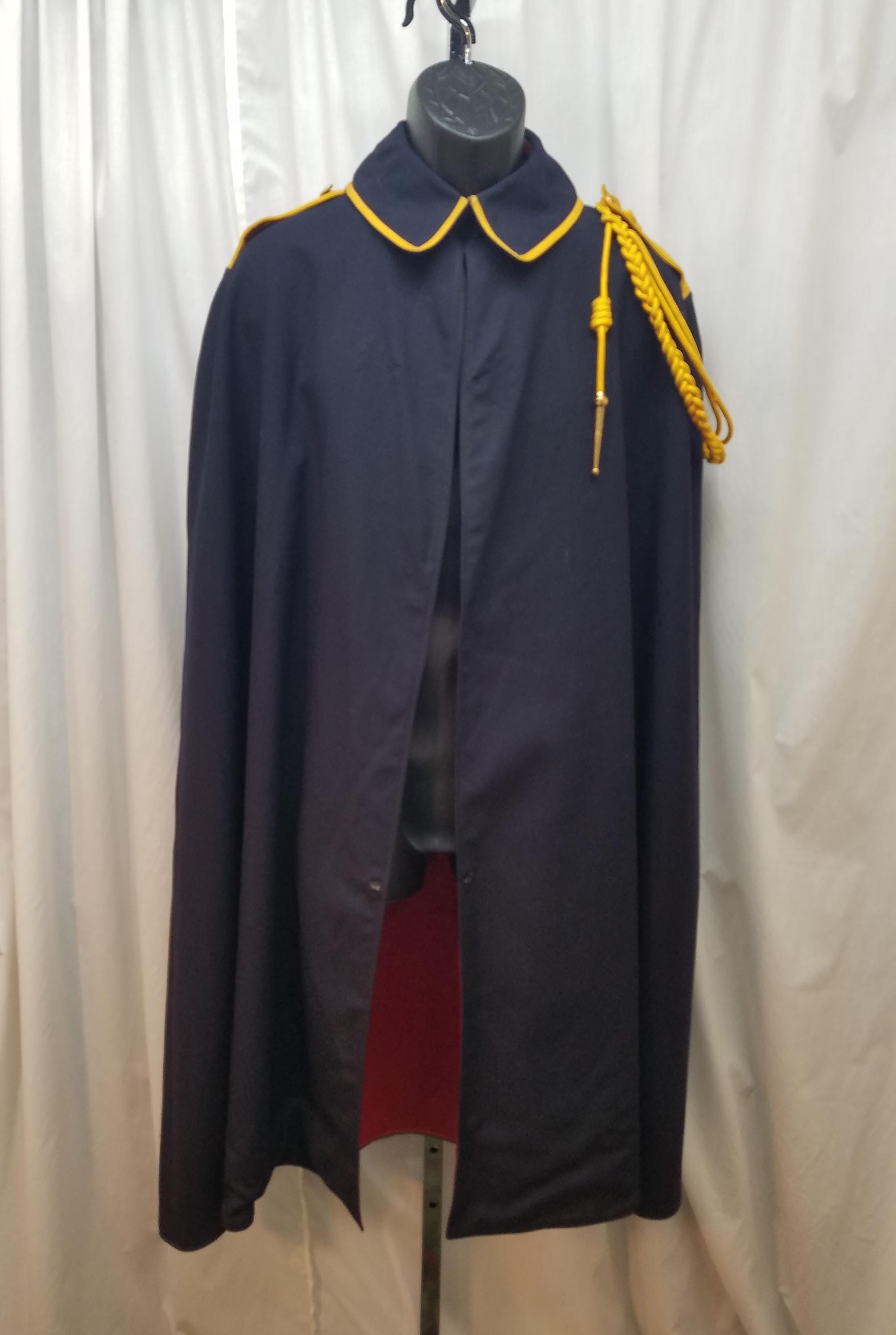 army dress blues cape Army Nurse Blue Cape with Insignia (Medium)