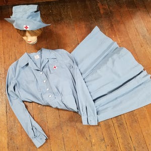 Wwii Red Cross Nurses Hat - Etsy display picture 2