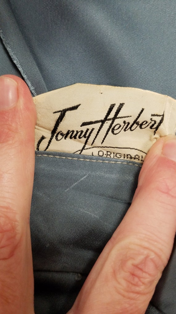 Vintage 1950's Elegant Jonny Herbert Original Lum… - image 6