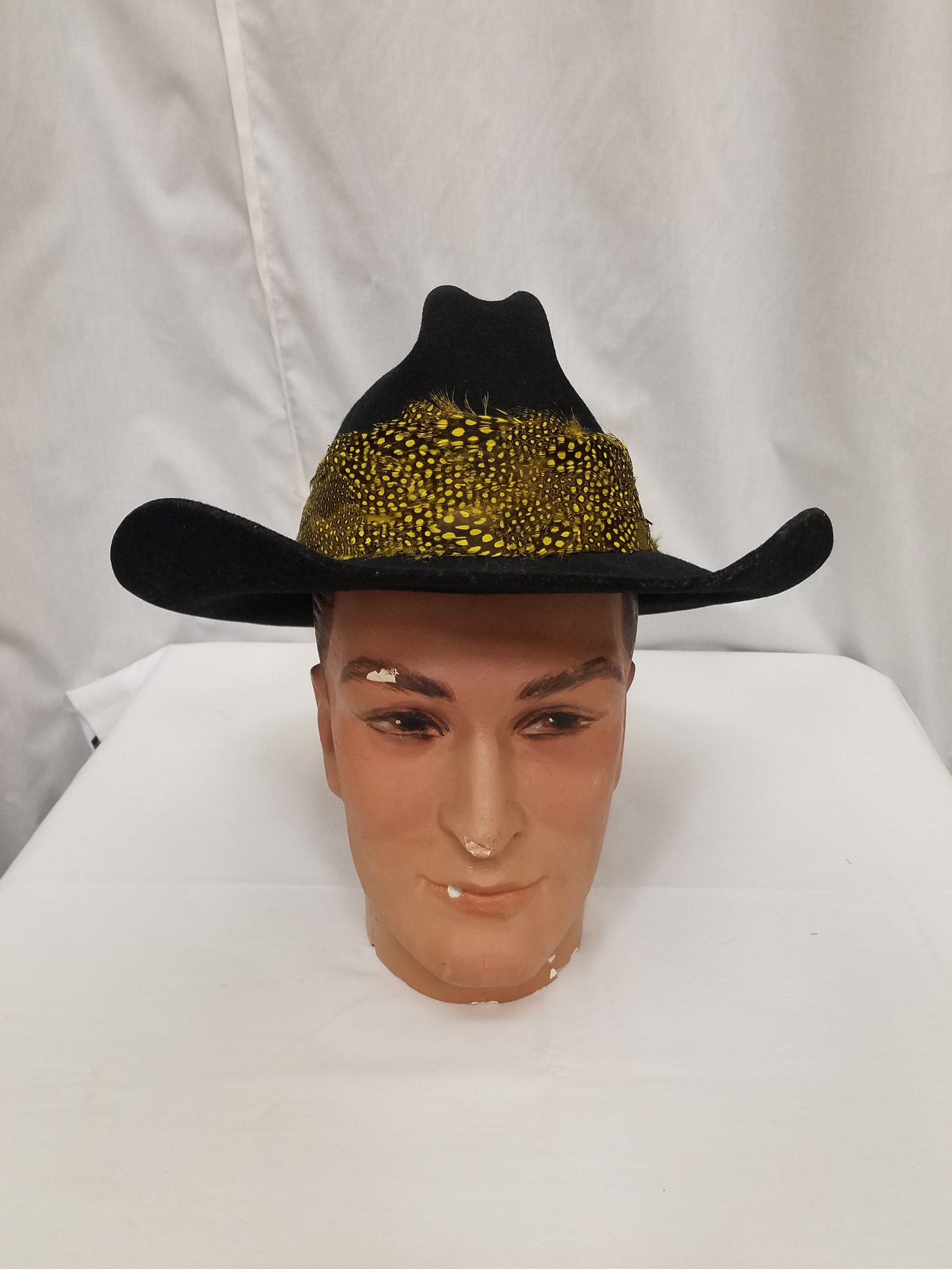 Chapeau Cow-boy Sheplers By Bailey - Laine Noire - Taille Petite - Fabriqué USA