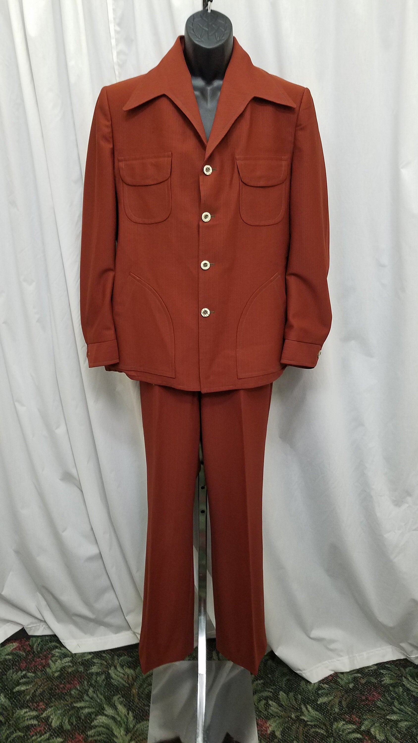 Vintage Red Leisure Suit, 1970s Ladies Pant Suit Size M -  Canada