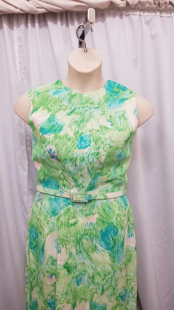 Vintage 1970s Fred Rothschild California Mod Gree… - image 5