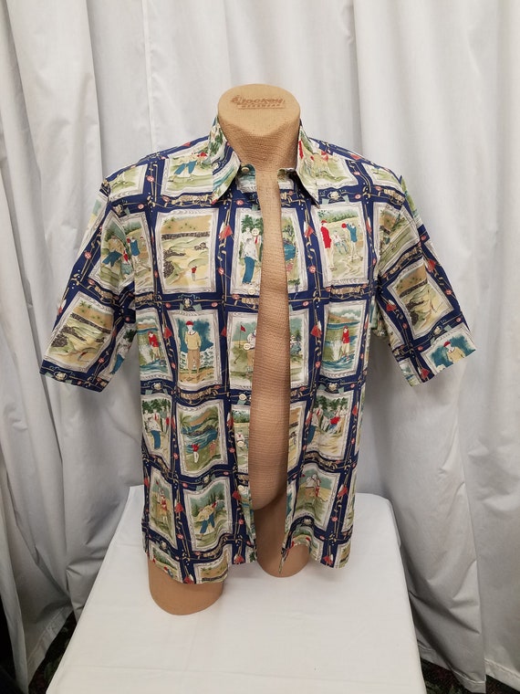 Vintage 1970's-80's Rare Reyn Spooner Hawaiian Tr… - image 2