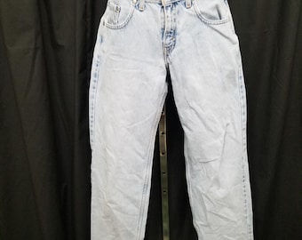 Vtg 90s Levi's Silver Tab Baggy Denim Jorts / Size 36 - Etsy