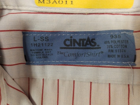 Vintage 1990s Cintas Comfort Work Shirt Workwear Made in USA