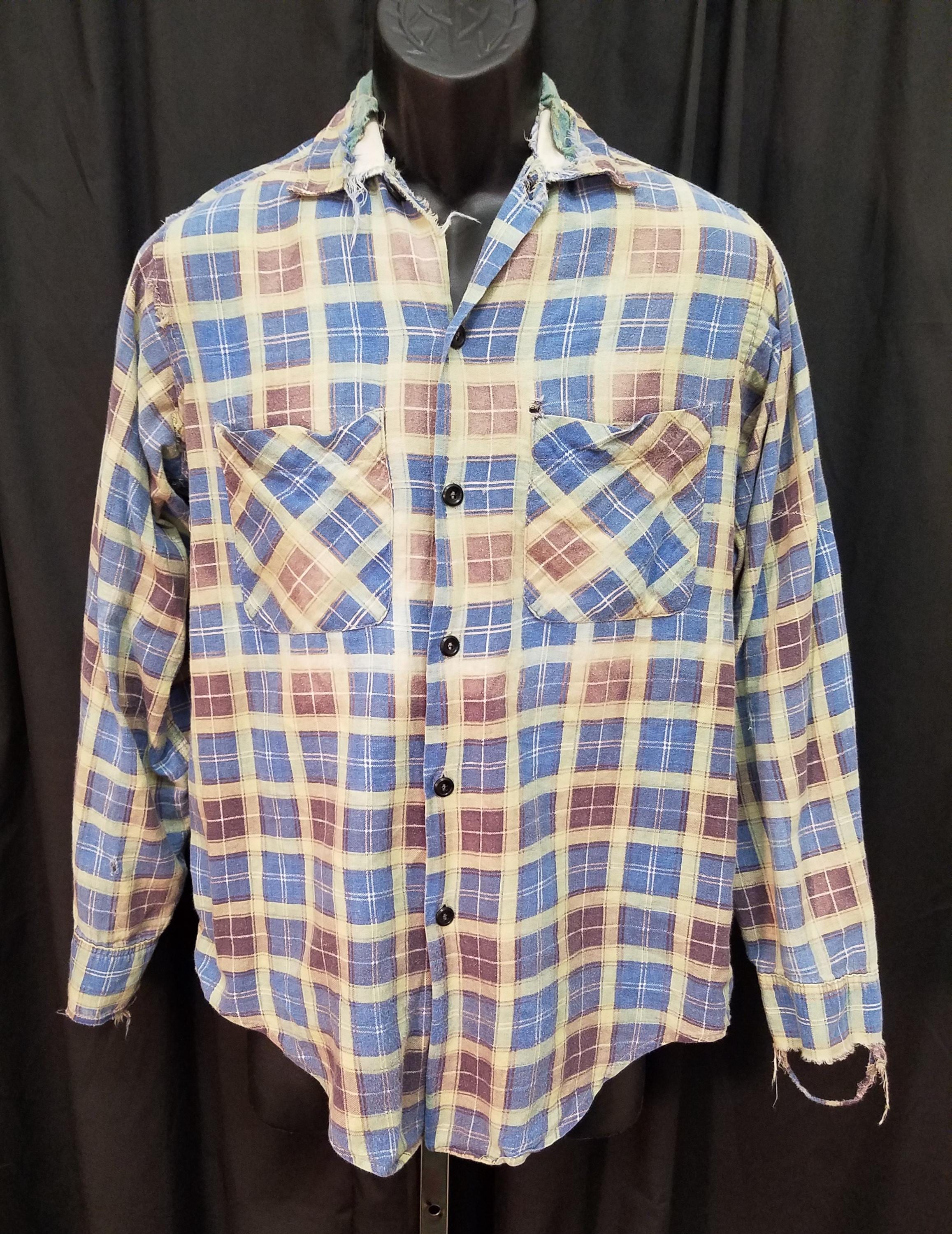 襤褸 50s Vintage BIG MAC PENNEY’S マチ付き シャツ 極美品】50s PENNEY'S BIG MAC special vintage work shirts
