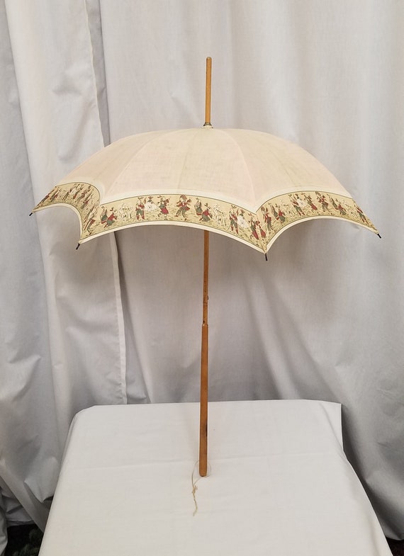 LOUIS VUITTON Vintage Monogram Parasol Umbrella Parapluie