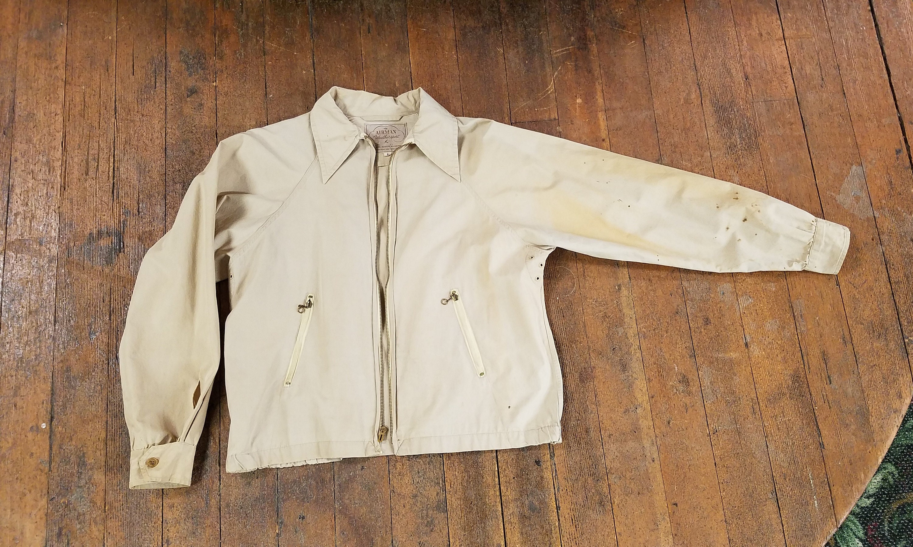 ジャケット・アウター vintage LIFE GUARD satain studium jkt