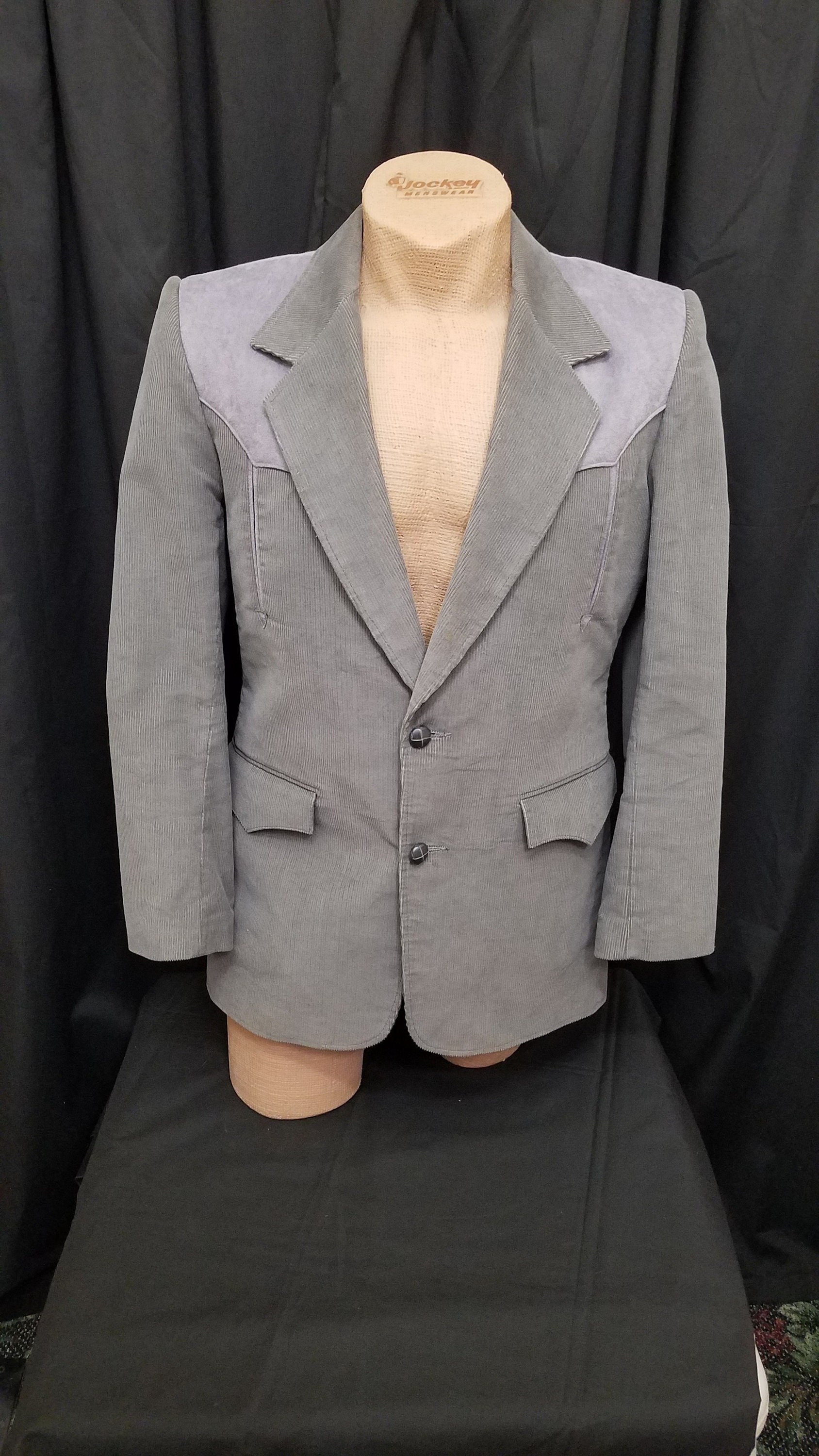 Emblem Western Jacket（mix grey）