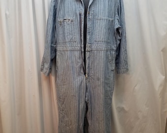 Vtg Lee Union-alls Coveralls Retro 1950s 100% Cotton Sanforized