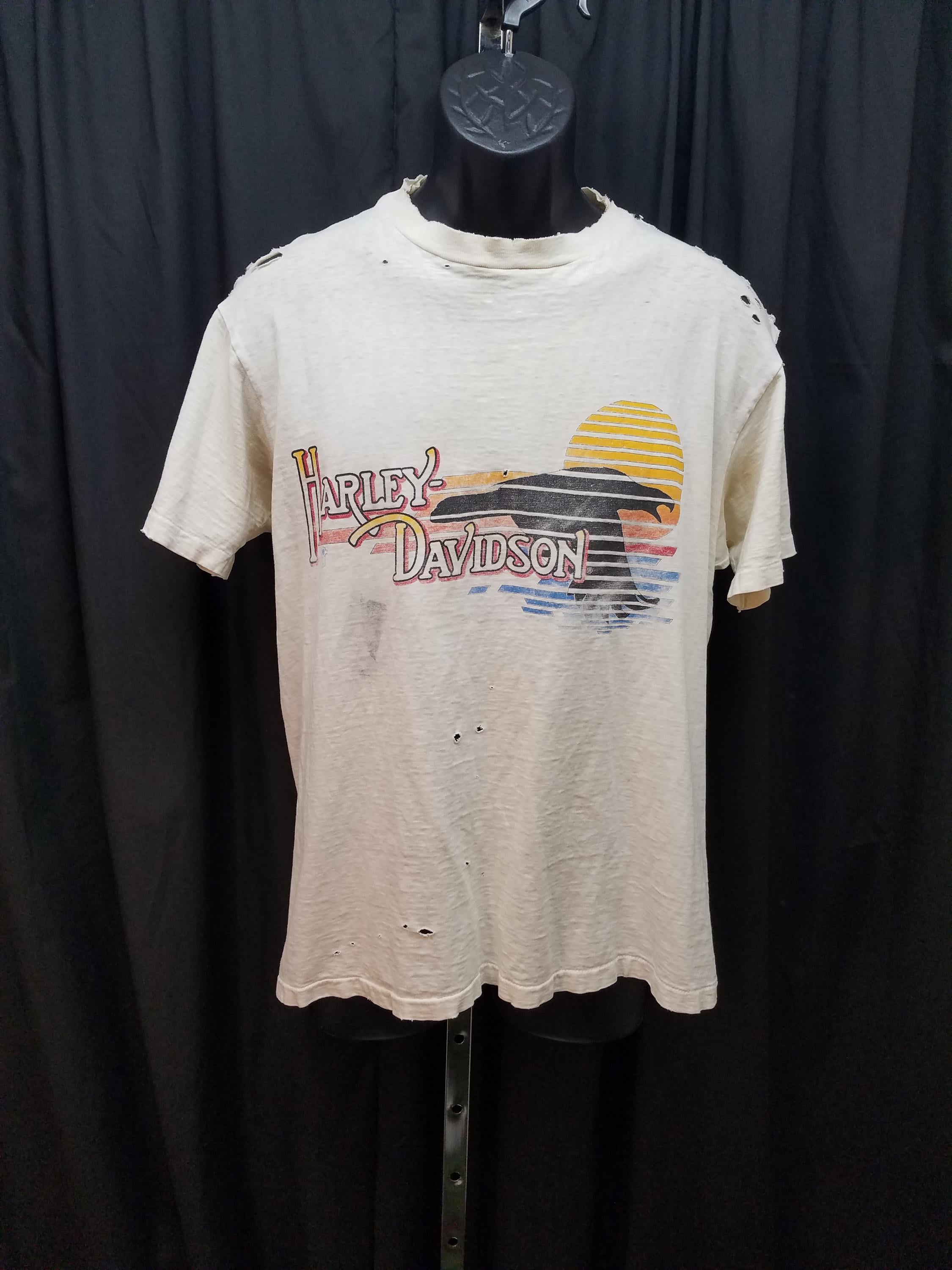 Vintage Harley Davidson Eagle of Jackson Mississippi Worn in